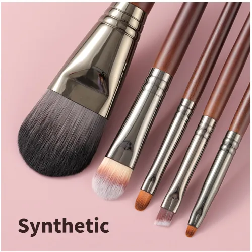 Natural Makeup Brushes Set Eyeshadow